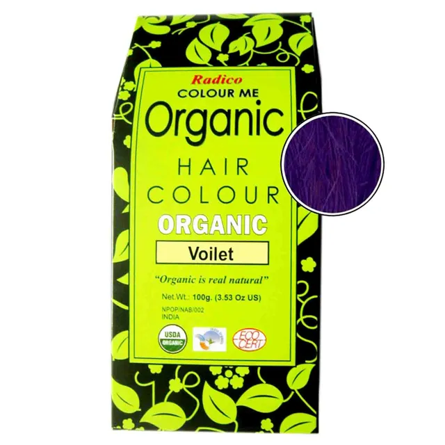 Radico Organic Hair Color Voilet Powder (100gm)
