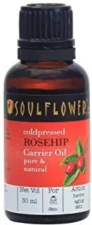 Soulflower Rosehip Oil for Wrinkles and Fine Lines (30ml)