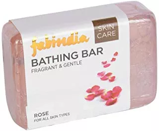 Fabindia Rose Bathing Bar (100gm)