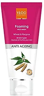 VLCC Anti Ageing Foaming Face Wash Wheat and Margosa (100ml)