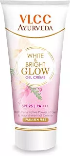 VLCC Ayurveda White and Bright Glow Gel Cream (20gm X 2)