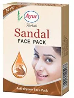 Ayur Herbal Sandal Face Pack (4 X 100gm)