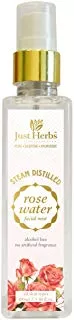 Just Herbs Steam Distilled Rose Water Facial Mist (100ml)