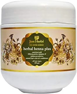 Just herbs Herbal Henna Plus, Green (200gm)