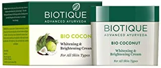 Biotique Bio Coconut Whitening And Brightening Cream (50gm)