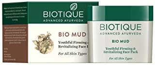 Biotique Bio Mud Youthful Firming & Revitalizing Face Pack For All Skin Types (75gm)