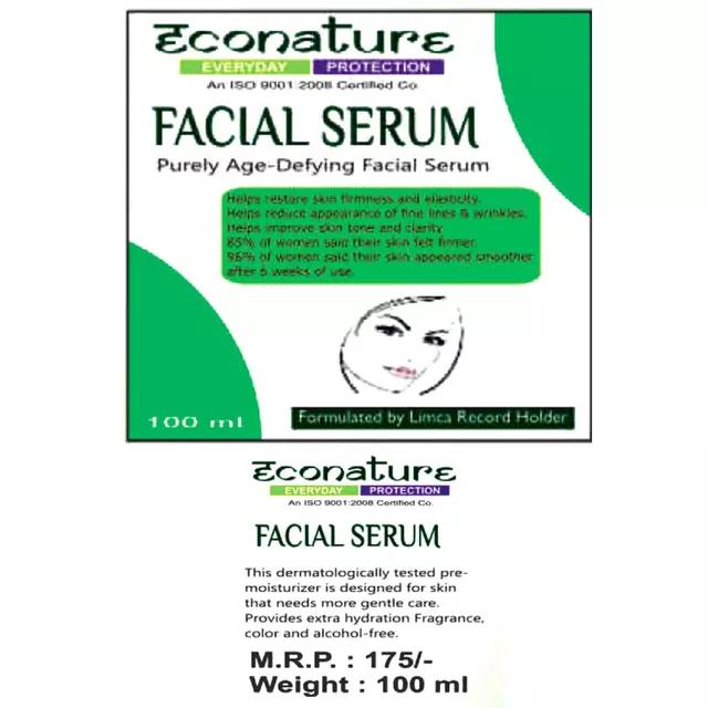 Econature Facial Serum (2 X 100ml)