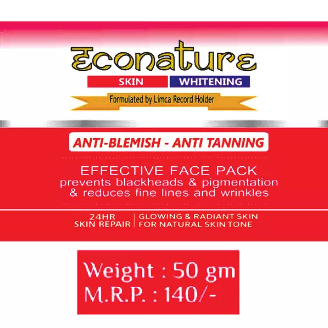 Econature Anti-Blemish Face Pack (2 X 50gm)