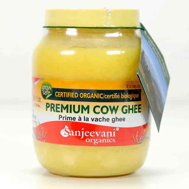 Sanjeevani Organics Premium Cow Ghee (500ml)