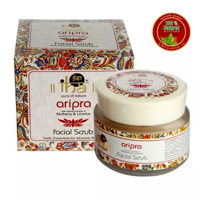 Iha Aripra Mulberry & Licorice Facial Scrub (2 X 40gm)