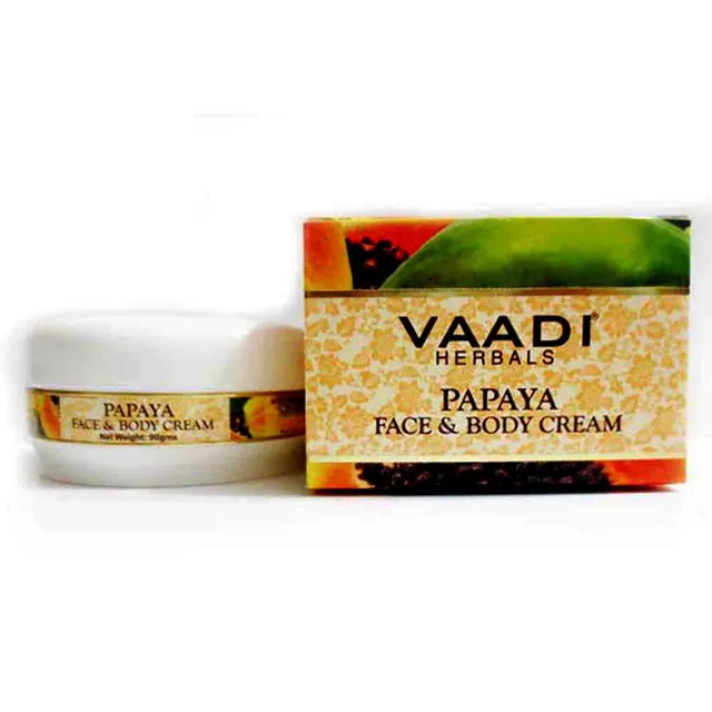 VAADI Papaya Face & Body Cream (2 X 90gm)