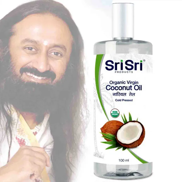 Sri Sri Sattva Organic Virgin Coconut Oil (200ml)