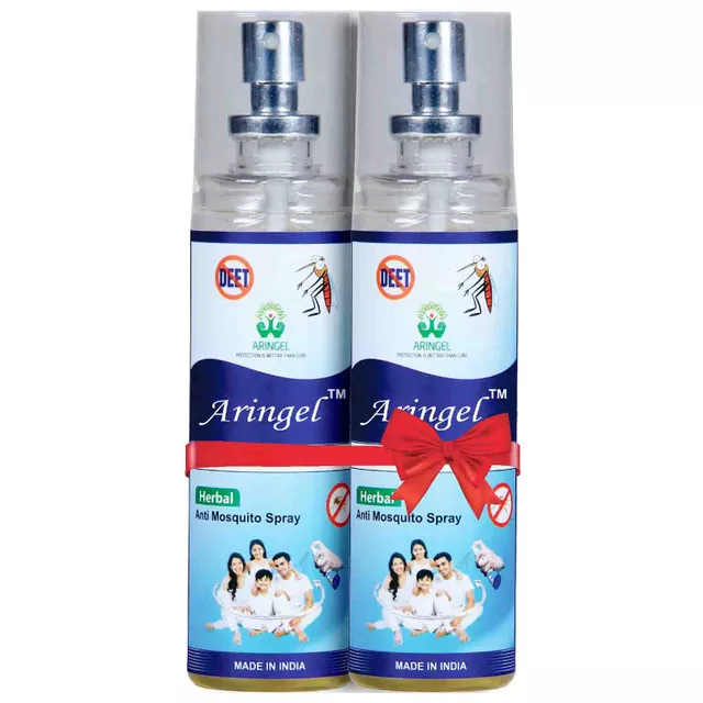 Aringel Anti Mosquito Spray (Pack of 2 X 100ml)