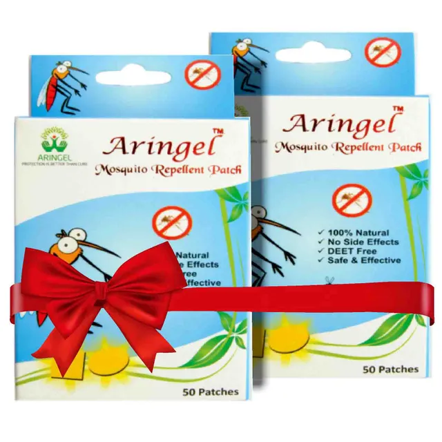 Aringel Mosquito Repellent Patch 1st Gen. (Pack of 2 X 50 Patches)