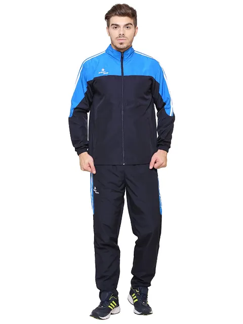 Sport Sun Navy Blue Micro Peach Track Suit for Men 1162