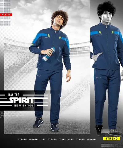 Sport Sun Airforce Micro Peach Track Suit for Men 1187