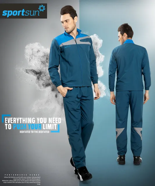 Sport Sun Airforce Blue Micro Poly Track Suit for Men 1183