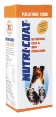 Pet Care Nutricoat Palatable Tonic - Nutritional Coat And Skin Conditioner For Dogs And Cats