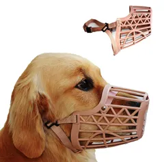 Breathable Muzzle for Dogs Size 4 (Best for aggressive dogs)