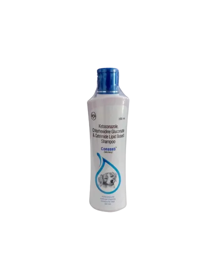 Intas Conoseb Pet Shampoo (200ml) - Antibacterial and Antifungal