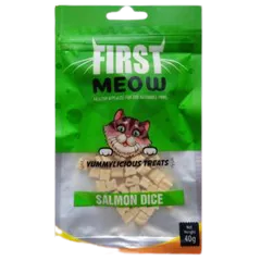 First Meow - Salmon Dice - 40gm