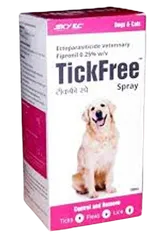 SkyEC Tick Free Spray 100ml - Dogs & Cats