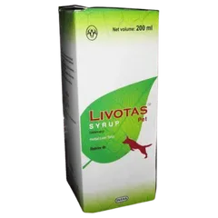 Intas Livotas Herbal Liver Tonic Syrup for Dogs - 200ml