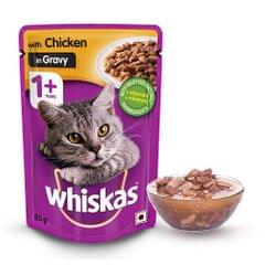 Whiskas Cat Wet Food - Chicken in Gravy Flavor