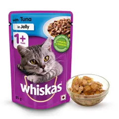 Whiskas Cat Wet Food - Tuna in Jelly Flavor