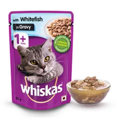 Whiskas Cat Wet Food - Whitefish in Gravy Flavor