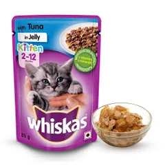 Whiskas Kitten (2-12 months) Wet Food - Tuna in Jelly Flavor