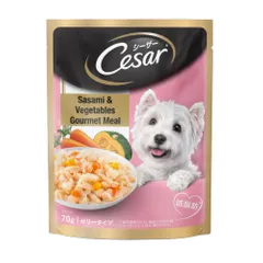 Cesar Premium Adult Wet Dog Food (Gourmet meal) - Sasami and Vegetables Flavor