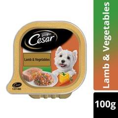 Cesar Adult Wet Dog Food - Lamb & Vegetables Flavor