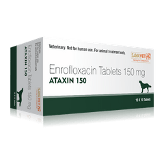 Savavet Ataxin 150mg  for Dogs and Cats - 10x10 Tablets