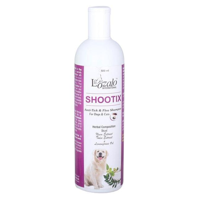 Lozalo - Shootix Anti Tick and Flea Herbal Shampoo (500 ml)