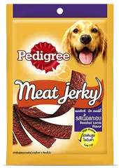 Pedigree Meat Jerky Roasted Lamb Dog Treats - 80 g