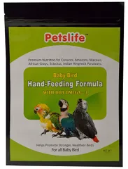 Petslife Hand Feeding Farmula for Baby Birds Food, 1 kg