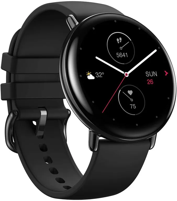 Zepp E Circle Smart Watch - Onyx Black