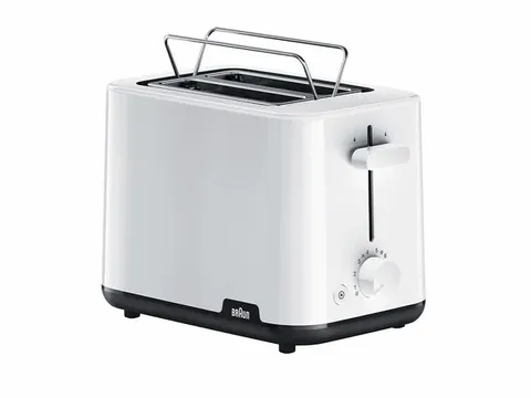 Braun HT 1010 Breakfast - Toaster, 2 Slot, 900 watts, White