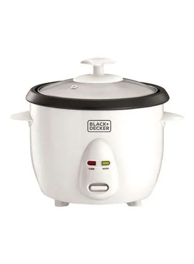 Non Stick Rice Cooker With Glass Lid 1 l 350 W RC1050-B5 White