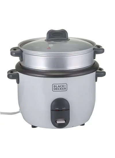 Rice Cooker Non-Stick with Steamer 2-in-1 1.8 L 700 W RC1860-B5 White