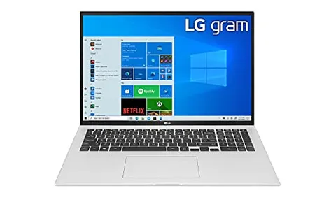LG Gram 17Z90P-G Ultra Light Weight Laptop,IntelCore i7-1165G7,17Inch,1TB SSD,16GB RAM,Iris?? Plus Graphics,Win10 Home,Silver