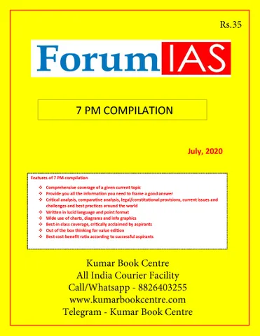 Forum IAS 7pm Compilation - July 2020 - [PRINTED]