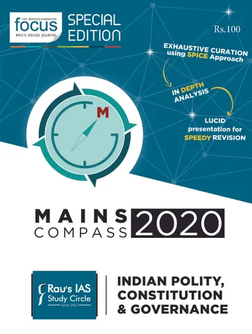 Rau's IAS Mains Compass 2020 - Indian Polity, Constitution & Governance - [PRINTED]