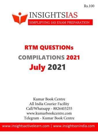 Insights on India Revision Through MCQs (RTM) - July 2021 - [B/W PRINTOUT]