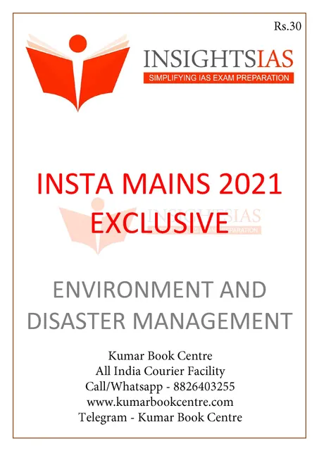 Insights on India Mains Exclusive 2021 - Environment & Disaster Management - [B/W PRINTOUT]