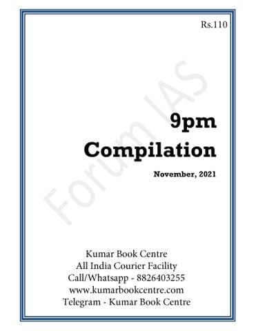 Forum IAS 9pm Compilation - November 2021 - [B/W PRINTOUT]