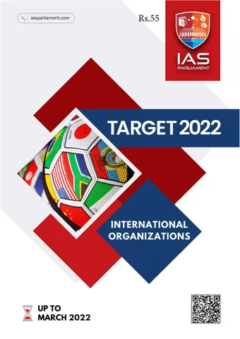 Shankar IAS Target PT 2022 - International Organisations - [B/W PRINTOUT]