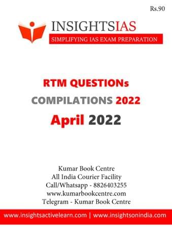 April 2022 - Insights on India Revision Through MCQs (RTM) - [B/W PRINTOUT]