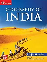Geography of India 10th Edition | Civil Services Exam |  by Late Majid Husain and Dr. Tasawwur Husain Zaidi
